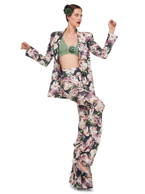 classic single breasted jkt NORMA KAMALI | KK1254PLF18670PEONY